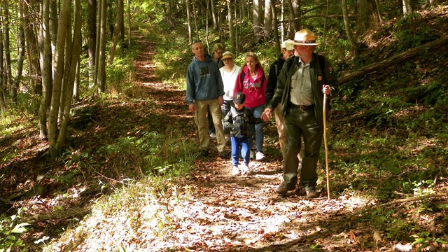 A hike along the Bluestone.